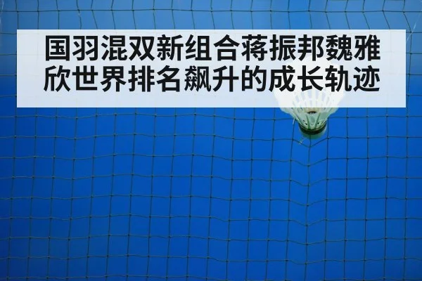 国羽混双新组合蒋振邦魏雅欣世界排名飙升的成长轨迹